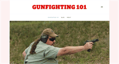 Desktop Screenshot of gunfighting101.com